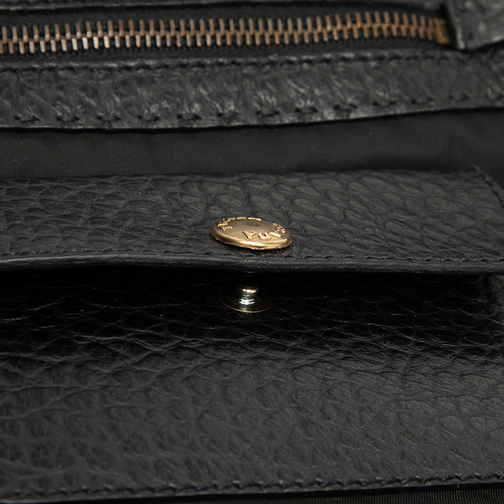 Pre-Loved Prada Vitello Daino Trimmed Tessuto Shoulder Bag - Picture 6 of 7